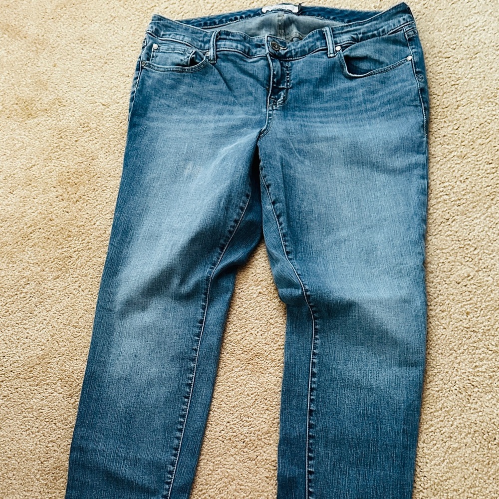 Torrid Blue Straight Leg Women's Jeans